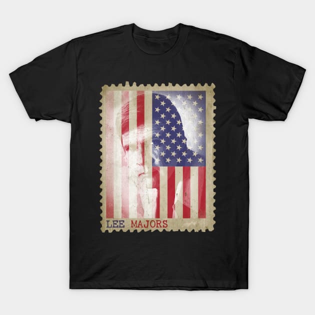 Lee Majors T-Shirt by Chillashop Artstudio
